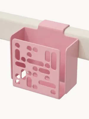 Pedestal Корзина для пультов Remote, 9 x 9 см, Ш 9 × Г 4 см, Светлый розовый