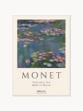 Poster and Frame Постер Claude Monet x PSTR Studio - Waterlillies — фото 1