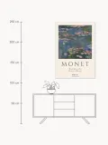 Poster and Frame Постер Claude Monet x PSTR Studio - Waterlillies — фото 2