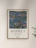 Poster and Frame Постер Claude Monet x PSTR Studio - Waterlillies — фото 4
