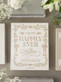 Printworks Фотоальбом свадебный Happily Ever After с вышивкой на полотняной обложке, 27 x 33 x 5 см, молочно-белый — фото 6