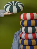 STUDIO ABOUT Подушка декоративная Float круглая, 40 см, Ø 40 × В 15 см, Светлый розовый — фото 4