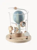 Sebra Лабиринт игрушечный Balloon с шариками, бук и фанера, ручная работа, диаметр 15 см, высота 17 см, в оттенках синего — фото 2