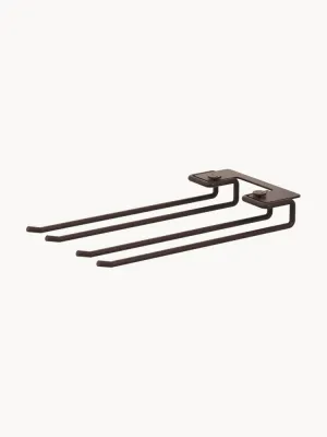 String Furniture Комплект настенных вешалок String System, 30 см, 2 шт, Ш 30 × Г 14 см, Тёмный коричневый