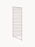 String Furniture Стойка напольная для стеллажа String System металлическая решётчатая, 30х115 см, красная — фото 5