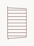 String Furniture Кронштейн настенный String System для полок, панель стальная с порошковой окраской, 30х50 см, красный — фото 1