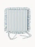 Westwing Collection Комплект подушек на стул Ivette, 2 шт, Ш 40 × Д 40 см, Светлый синий — фото 1