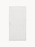 Maison Deux Полотенце банное Stripes махровое, лавандовое с бордовым и молочно-белым — фото 3