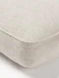 Westwing Collection Подушка декоративная Allpa из ткани со льном и вискозой, 43х63 см, светло-серая — фото 3