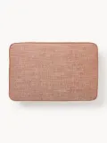 Westwing Collection Подушка декоративная Allpa из ткани со льном и вискозой, 43х63 см, терракотовая — фото 1