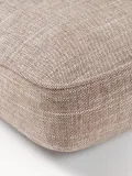 Westwing Collection Подушка декоративная Allpa из ткани со льном и вискозой, 41х42 см, светло-коричневая — фото 3