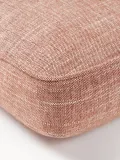 Westwing Collection Подушка декоративная Allpa из ткани со льном и вискозой, 41х42 см, терракотовая — фото 2