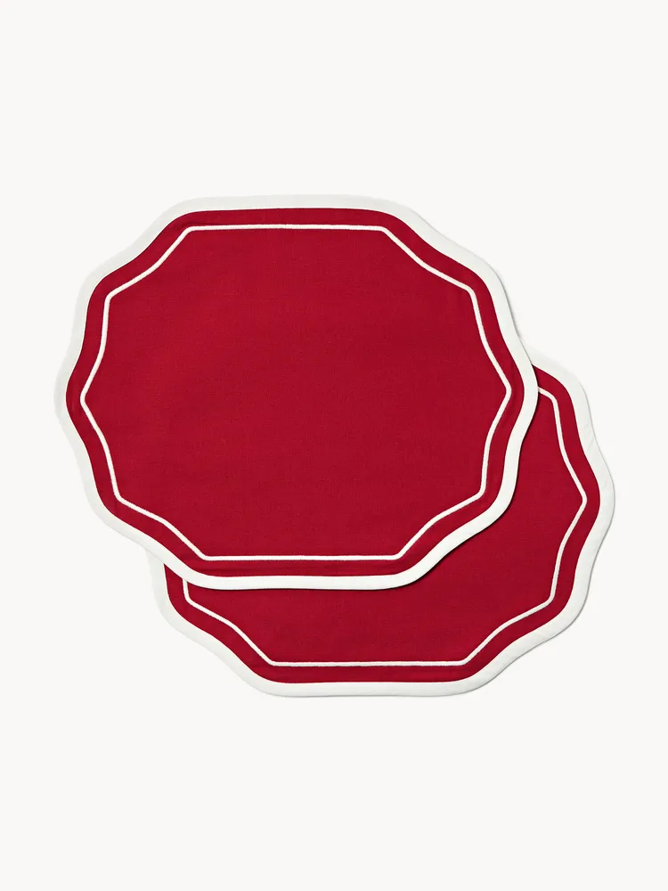 Westwing Collection Салфетки сервировочные Amela рождественские
