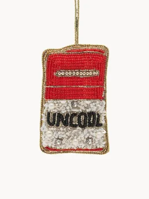 Anna + Nina Ёлочное украшение Uncool ручной работы