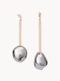 Ferm Living Ёлочное украшение Bellure, набор из 2 шт, из каменной керамики с гальваническим покрытием — фото 1