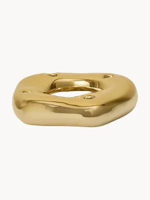 Ferm Living Подсвечник Bellure, 24 см, золотистый