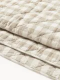 Westwing Collection Покрывало Camellia двустороннее, молочно-белое с бежевым — фото 6
