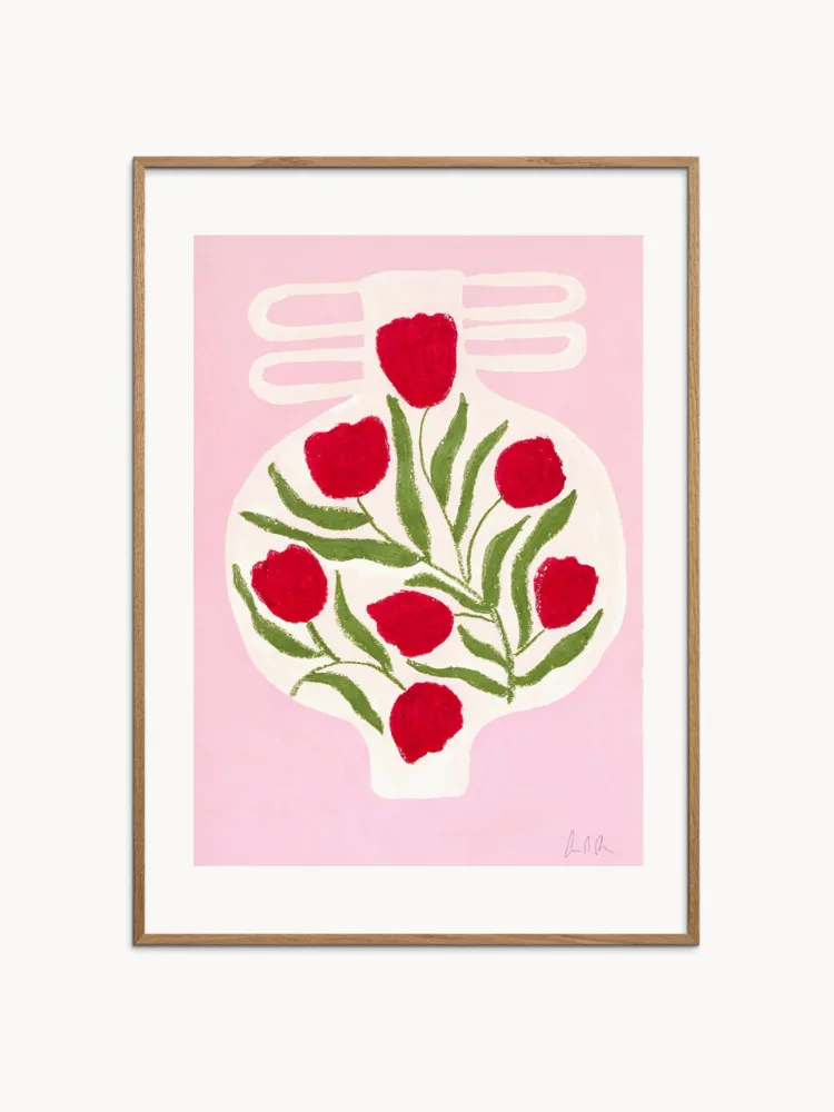 Poster and Frame Постер Vase No. 02