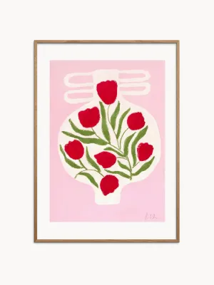 Poster and Frame Постер Vase No. 02
