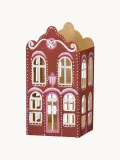 Bungalow Denmark Подсвечник Gingerbread House из железа, ширина 9 см, высота 18 см — фото 1