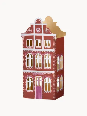 Bungalow Denmark Подсвечник Gingerbread House из железа, ширина 10 см, высота 24 см
