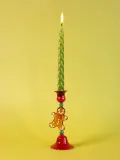 &klevering Подсвечник из боросиликатного стекла Gingerbread — фото 4