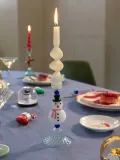 &klevering Подсвечник Merry Snowman в форме снеговика, 20 см — фото 2