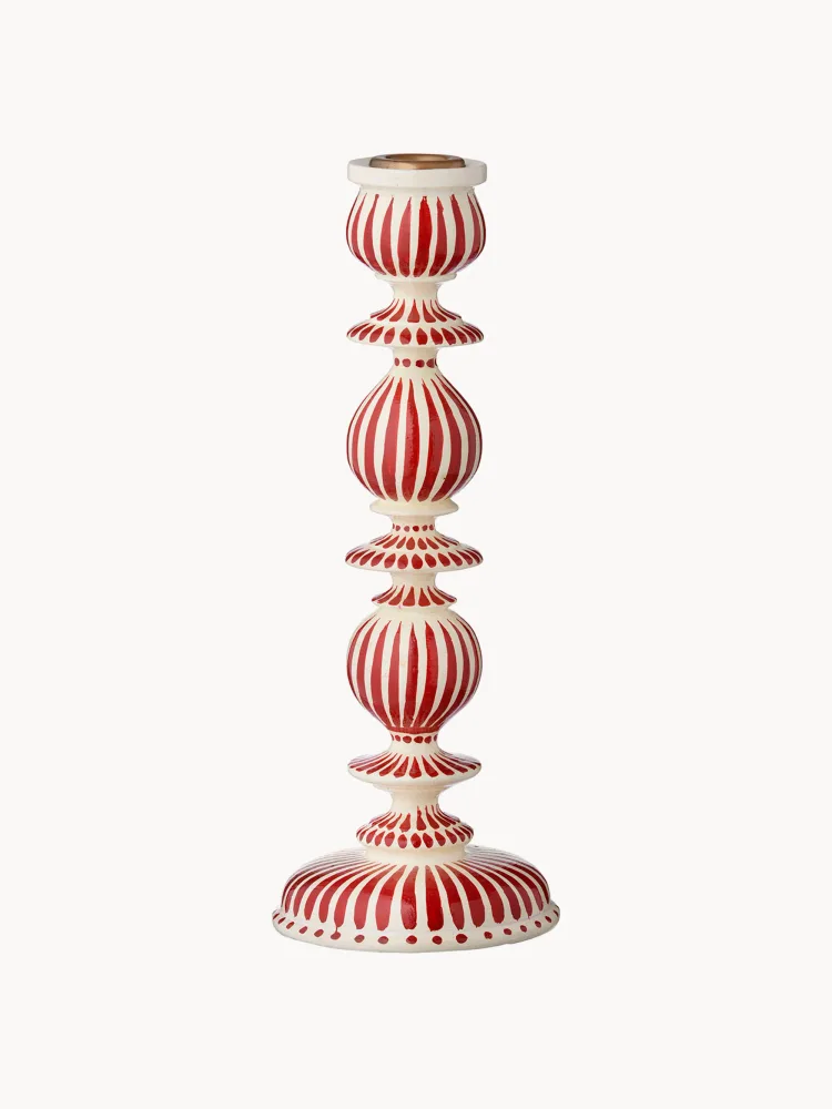 Bungalow Denmark Подсвечник праздничный Stripes, 30 см
