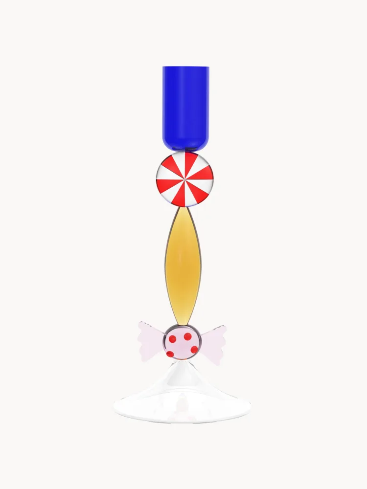 Ichendorf Подсвечник Nutcracker с конфетами, 18 см, арт. DEQ25ICD77223