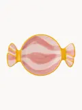 Bloomingville Блюдо сервировочное Caramella, 15х10 см, розовые оттенки и солнечно-жёлтый — фото 1