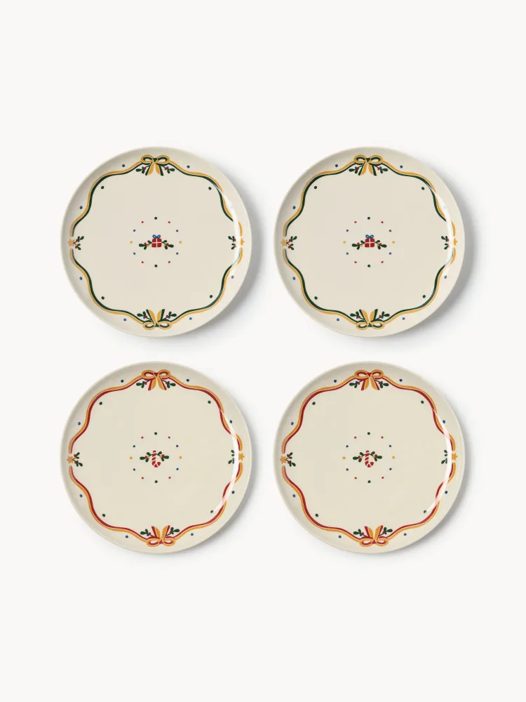 Westwing Collection Набор тарелок для завтрака Cutemas