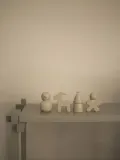 DBKD Украшение новогоднее Train в виде поезда, набор из 4 шт, молочно-белое — фото 3
