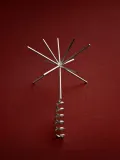 Ferm Living Украшение на верхушку ёлки Star из посеребрённой латуни — фото 2