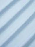Westwing Collection Пододеяльник Daria из перкали, светло-голубой со сливовой окантовкой — фото 8