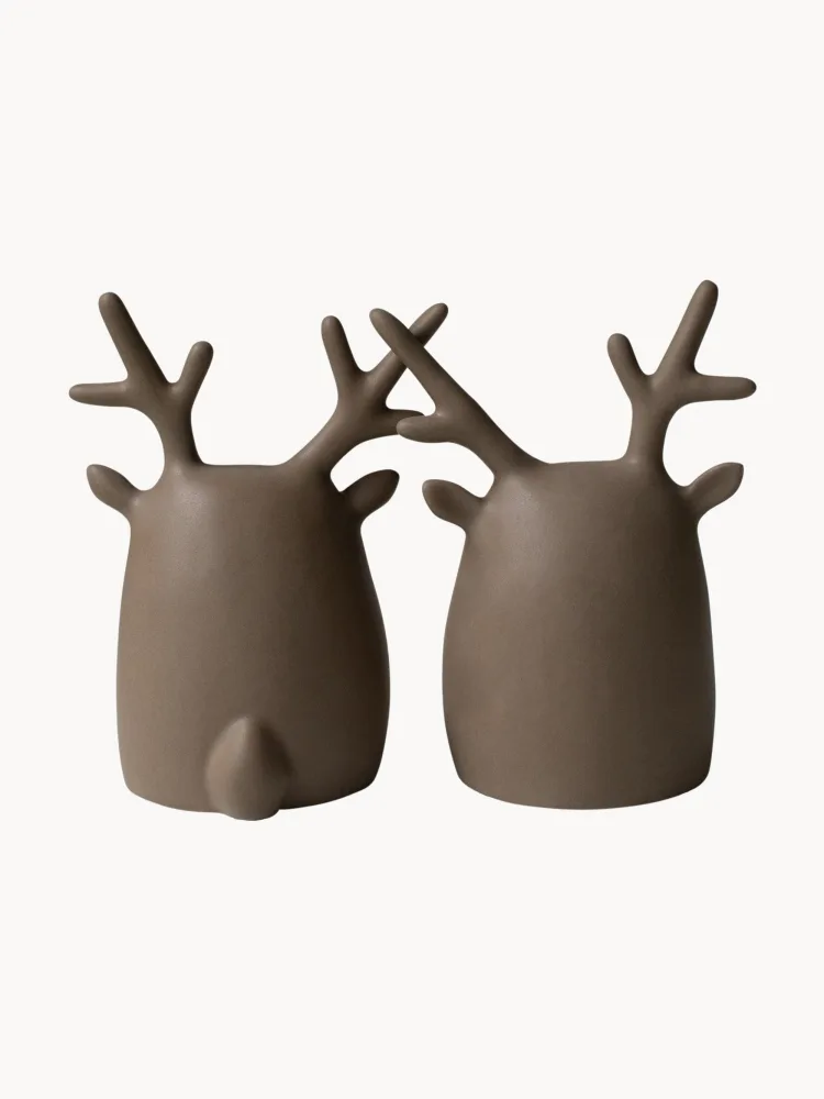 DBKD Украшение новогоднее Deer Twins, набор из 2 шт