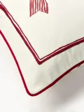 Westwing Collection Наволочка декоративная двусторонняя Clarette by Agathe Marty, молочно-белый, красный — фото 7