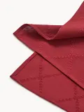 Westwing Collection Дорожка для стола Hedda из хлопка, красная — фото 2