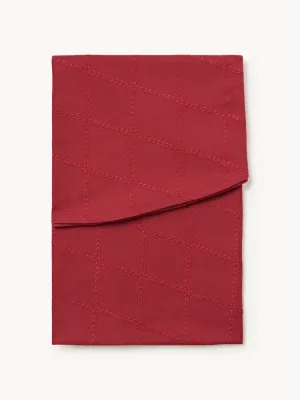 Westwing Collection Скатерть круглая Hedda, красная