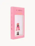 Vondels Салфетка сервировочная Nutcracker с вышивкой, набор 2 шт, 45х45 см, белая с розовым и золотистым — фото 2