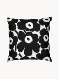 Marimekko Наволочка декоративная Pieni Unikko из небелёного хлопка — фото 1