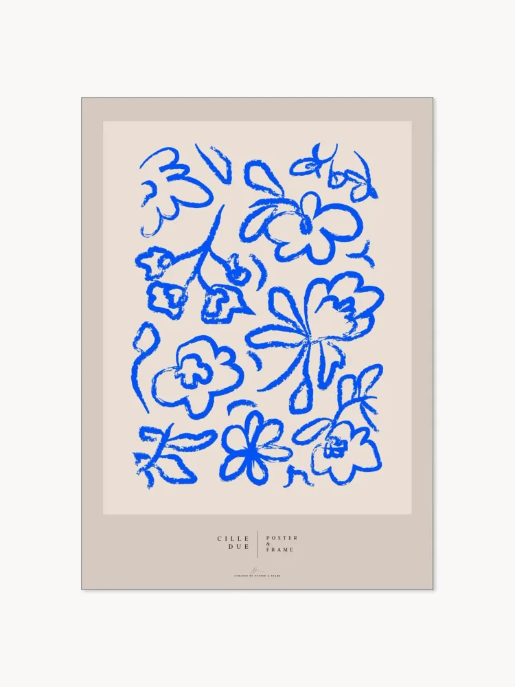 Poster and Frame Постер Flower