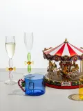 Ichendorf Бокал для шампанского Sweet and Candy, 1 шт, светло-розовый, оранжевый, солнечно-жёлтый — фото 3
