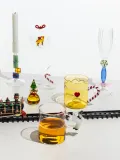 Ichendorf Бокал для шампанского Sweet and Candy, 1 шт, зелёный, синий, светло-розовый — фото 3