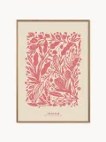 Poster and Frame Постер Salmon Rose Garden — фото 1