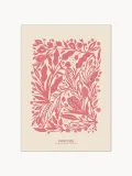 Poster and Frame Постер Salmon Rose Garden — фото 3