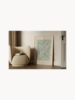 Poster and Frame Постер Soft Green Garden