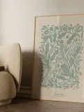 Poster and Frame Постер Soft Green Garden — фото 3
