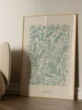 Poster and Frame Постер Soft Green Garden — фото 7