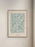 Poster and Frame Постер Soft Green Garden — фото 8