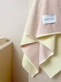 Maison Deux Полотенце Gradient, светло-розовое со светло-жёлтым — фото 6